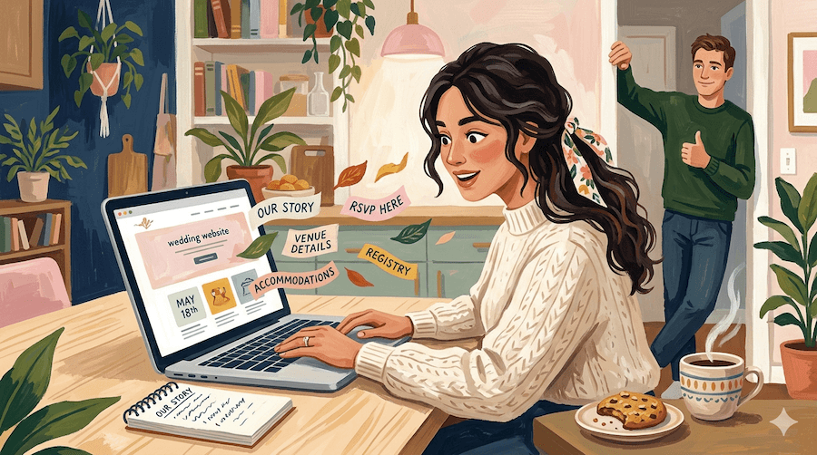 Wedding Website Wording — Ready-Made Copy for Every Section