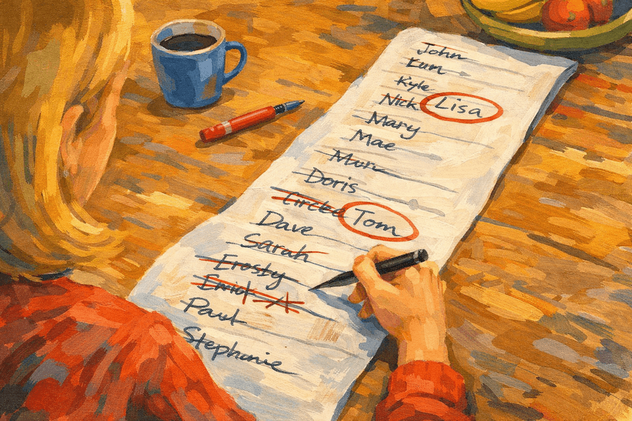 Jak zrobić listę gości na wesele — krok po kroku