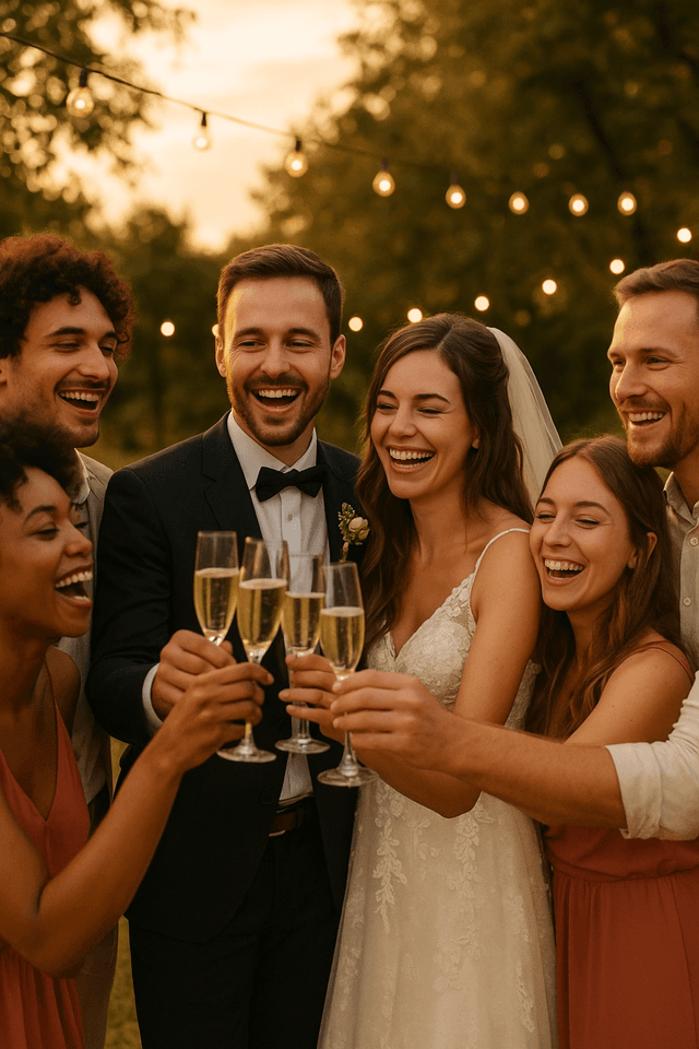 Wedding ceremony moment